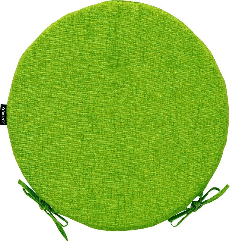 Poduszka na krzesło okrągłe poduszka okrągła AMPO limonka 1 szt.