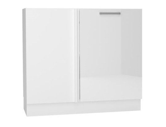 Szafka kuchenna narożna 90 Stolkar VITA DNP P/L biała połysk 1 szt