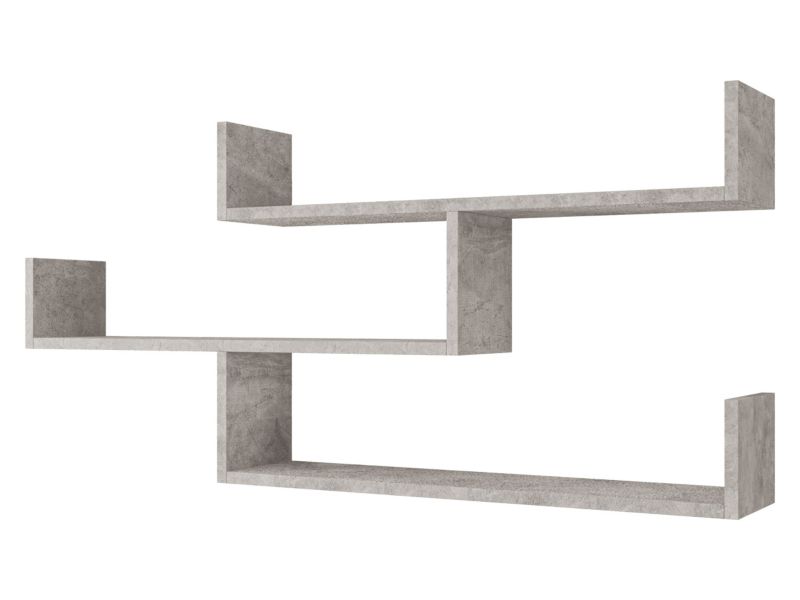 Półka MIRJAN 24 Trio 003 beton 1 szt.