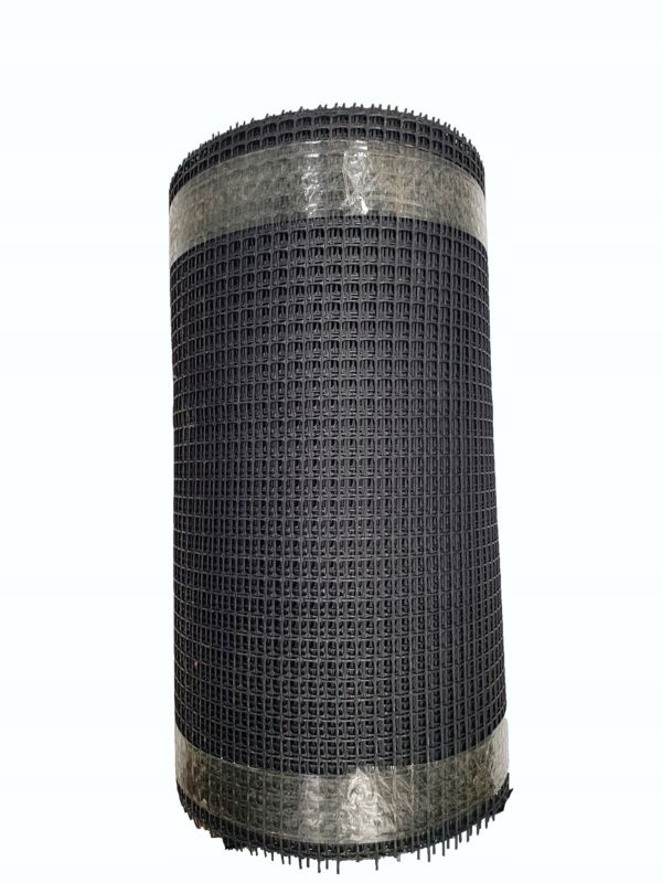 Siatka FEINZ Ogrodzeniowa Pcv Plastikowa 0,4X50M Czarna 1 szt.