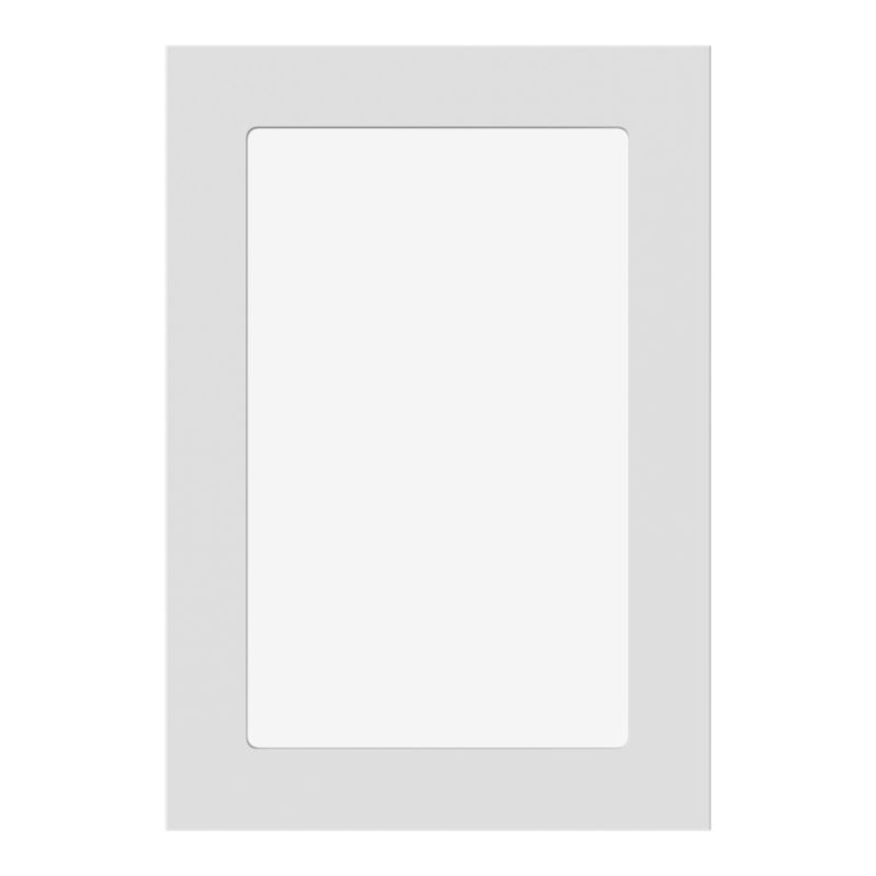 Front kuchenny szklany do szafki GoodHome Stevia 50 cm biały mat