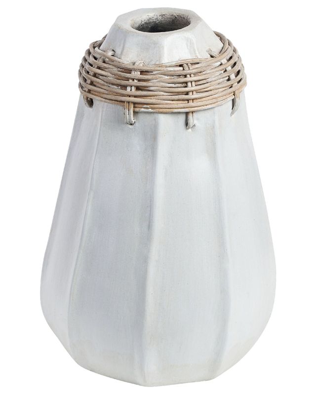 Wazon dekoracyjny Kampar Ceramika Biały 1 szt.