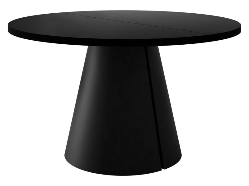 Stół okrągły rozkładany MIRJAN 24 Calma 100 czarny 1 szt.