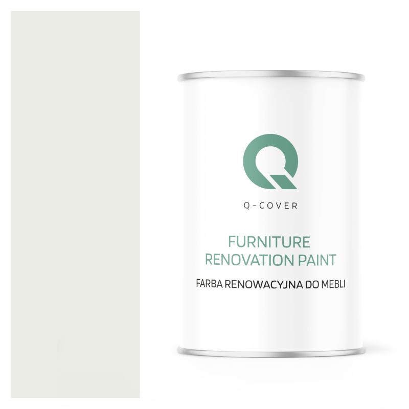 Farba Renowacyjna do Mebli Q-Cover Biały sygnałowy RAL9003 Mat 1L