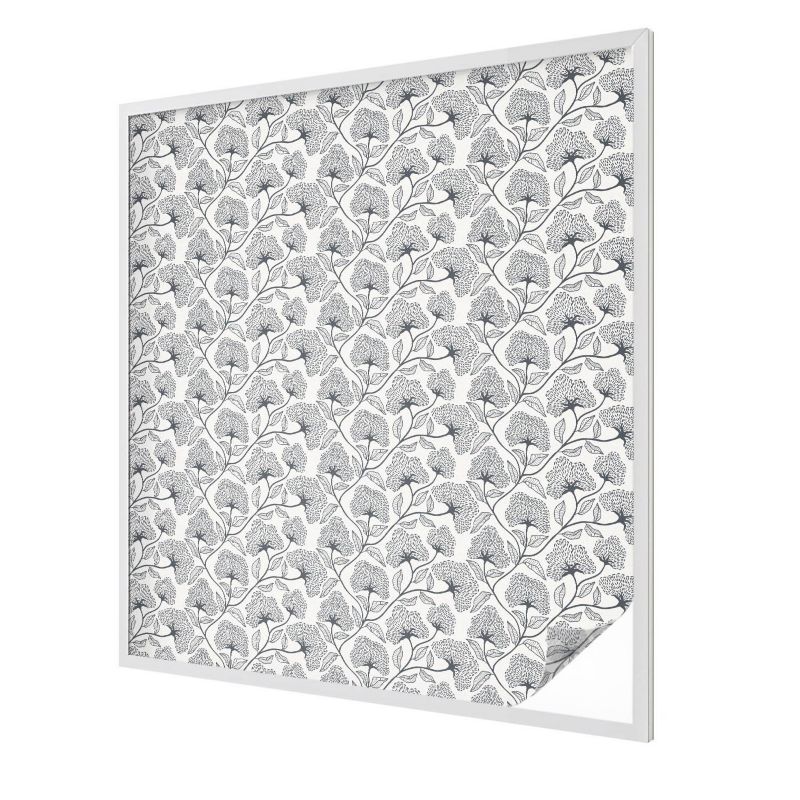 Folia Okienna Wallfluent 100x100 cm Chroniąca Prywatność Kwiaty botaniczne elegancja 1 rol.