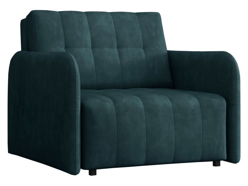 Kanapa rozkładana MIRJAN 24 Viva Grand I zamsz błękit pruski 1 szt.