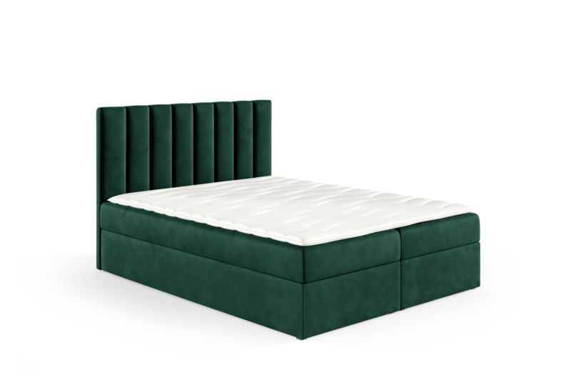 Łóżko kontynentalne SOFELLO Nina Box 120x200 bez nóg riviera38 1szt.