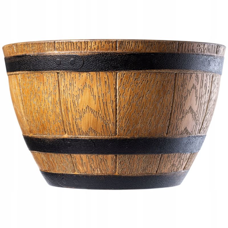 Doniczka KADAX Osłonka Donica Na Kwiaty 40cm Jasny Brąz 1 szt.