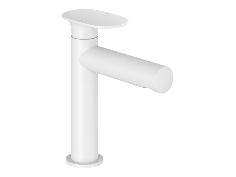 Bateria umywalkowa Ravak stojąca Spring SG 012.10WHM 190 mm bez korka biały mat 1szt