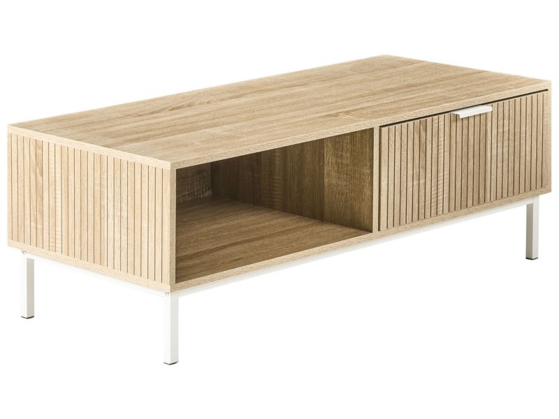 Stolik kawowy Royalla Jasnobrązowy 1 szt.