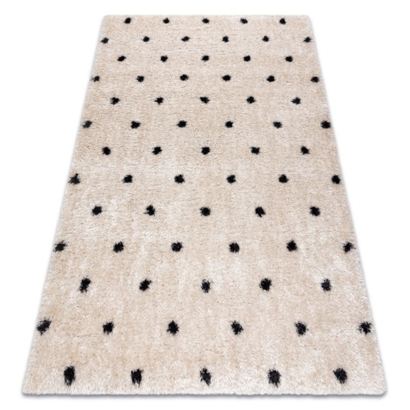 Dywan Fluffy RugsX 160x220 cm krem AF263 1 szt.