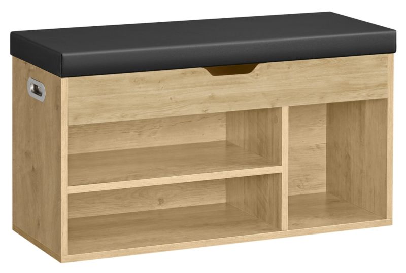 Szafka na buty z siedziskiem Songmics dąb artisan 1 szt