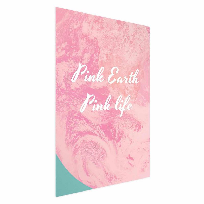 Plakat Artgeist Pink Earth 60x90 cm bez ramy 1 szt