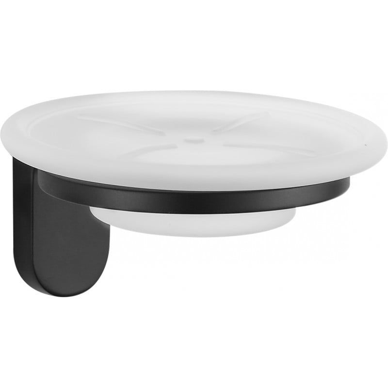 Mydelniczka ścienna Mexen Lea czarna 11x5,9 cm 1 szt.