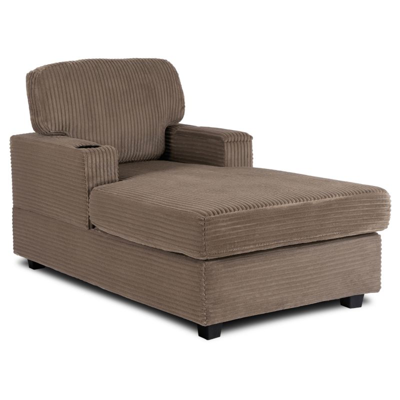 Fotel Mebel Elite NEO Wypoczynkowy Kanapa Sofa Do Salonu Sypialni Tapicerowany Beżowy 1 szt