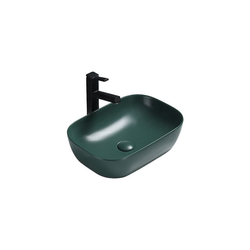 Umywalka nablatowa Mexen Rita zielona 45,5 x 32,5 cm 1 szt.