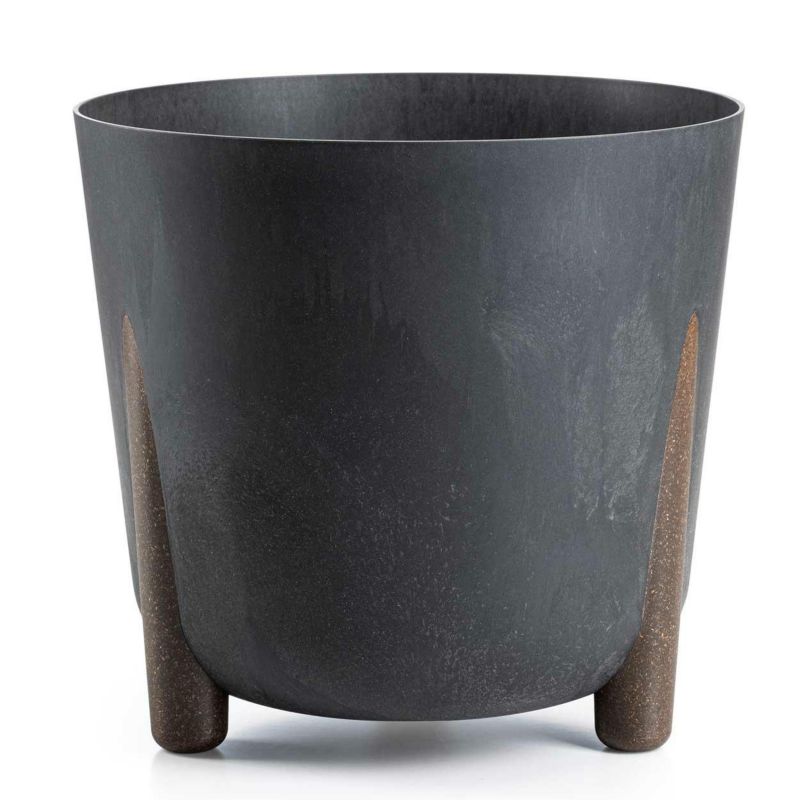 Donica HowHomely Tworzywo Czarna 34x32 cm