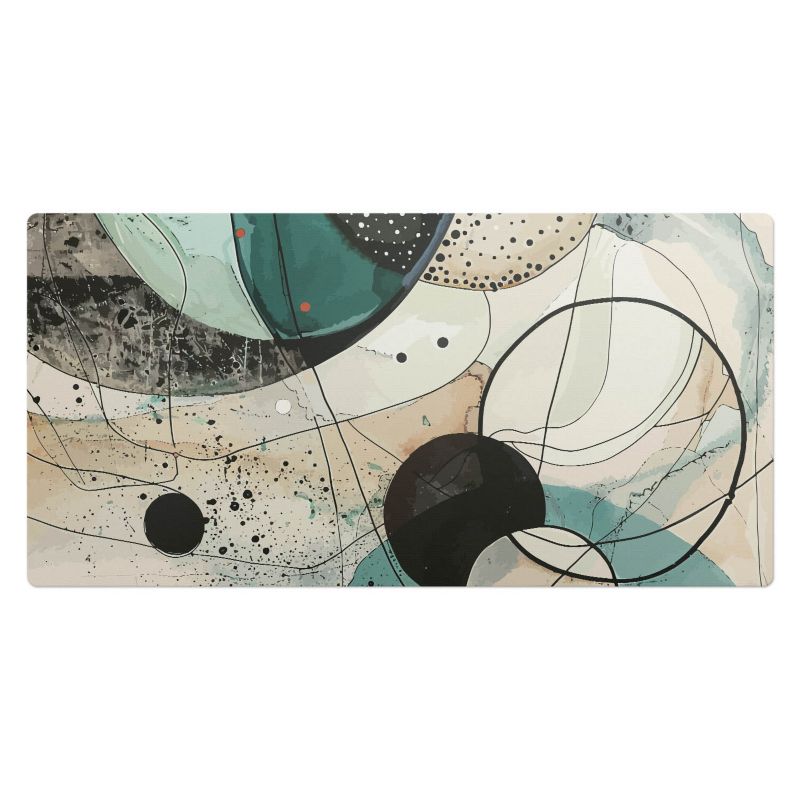 Podkładka na biurko Wallfluent 120x60 cm Abstrakcyjne koła 1 szt.