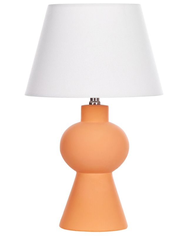 Lampa stołowa Fabilos Ceramika Pomarańczowy 1szt.