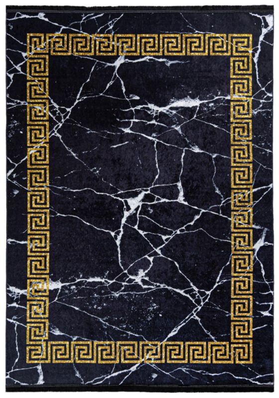 Dywan Nowoczesny Toscana 23020 Mazovia 140 x 200 cm czarny, złoty 1 szt.