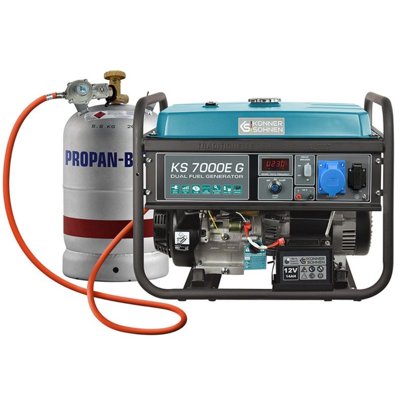 Agregat generator prądotwórczy Könner & Söhnen 5.5kW 13KM Estart 1szt