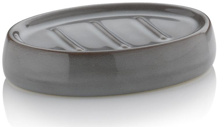 Mydelniczka Kela Liana stojąca ceramika niebieska mgła 12x10x2,5 cm 1 szt.