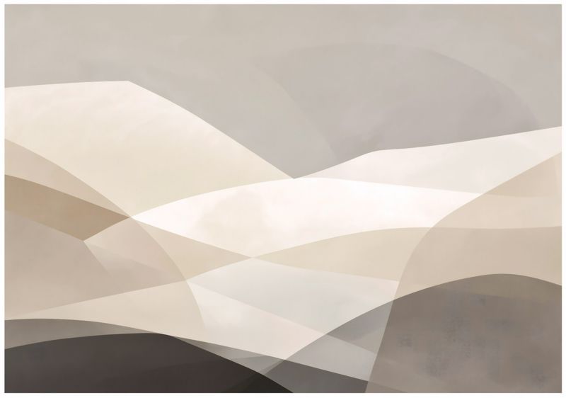 Fototapeta WALLARENA Do Sypialni Salonu Na Flizelinie Abstrakcja Beton Boho Beżowy 250x175 cm 16271VX5 1 szt.