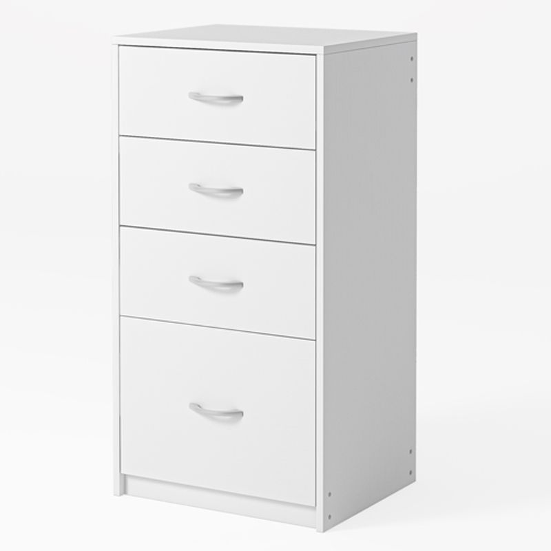 Regał Rebiko z szufladami komoda biała 85 cm 1 szt.