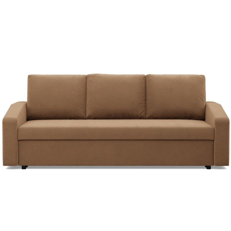 Kanapa TYLETEGOTU rozkłdana BLOM mikrofaza jasny brąz 1 szt