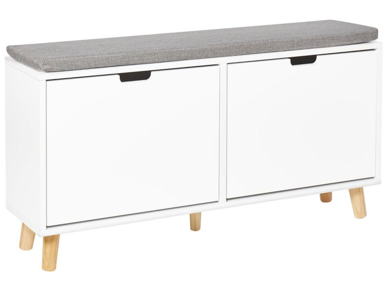 Szafka na buty Mineral Biały 1 szt.