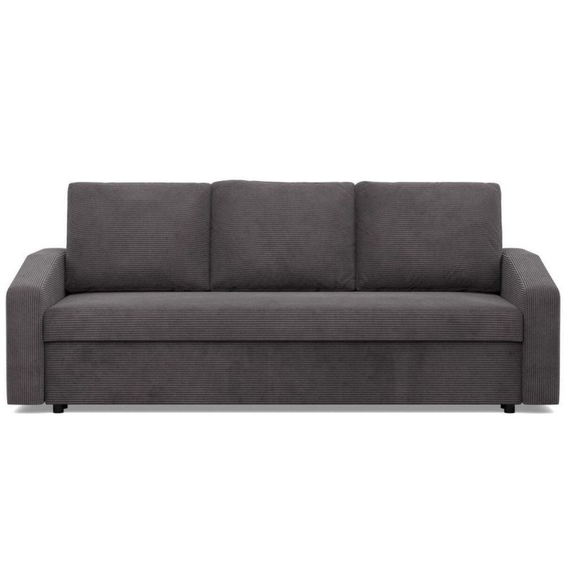 Kanapa TYLETEGOTU rozkłdana BLOM sztruks ciemny szary 1 szt