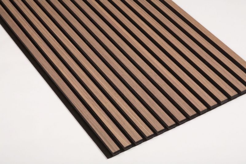 Panel ścienny Nordic Acoustics Panel akustyczny PREMIUM Orzech Amerykański 2400x605x22mm 1 szt.