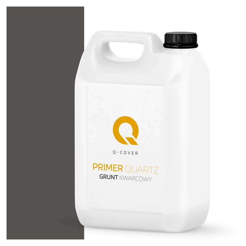 Grunt Kwarcowy pod Beton Architektoniczny Q-Cover Szary Ciemny F276 3KG