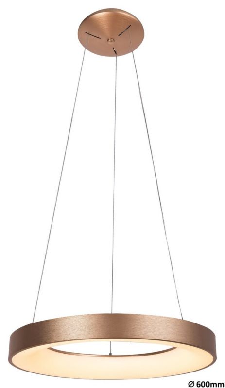 Żyrandol Rabalux Carmella złoto-biały wym: 120 x 60 x 60 cm wbudowany LED 50W 1 szt.