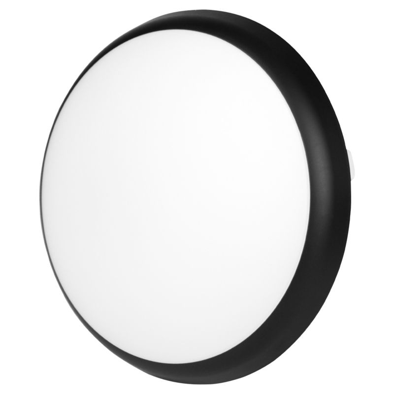 Plafon LED XUDO 18W z czujnikiem ruchu Biały neutralny 4000K IP65 Czarny 1 szt.