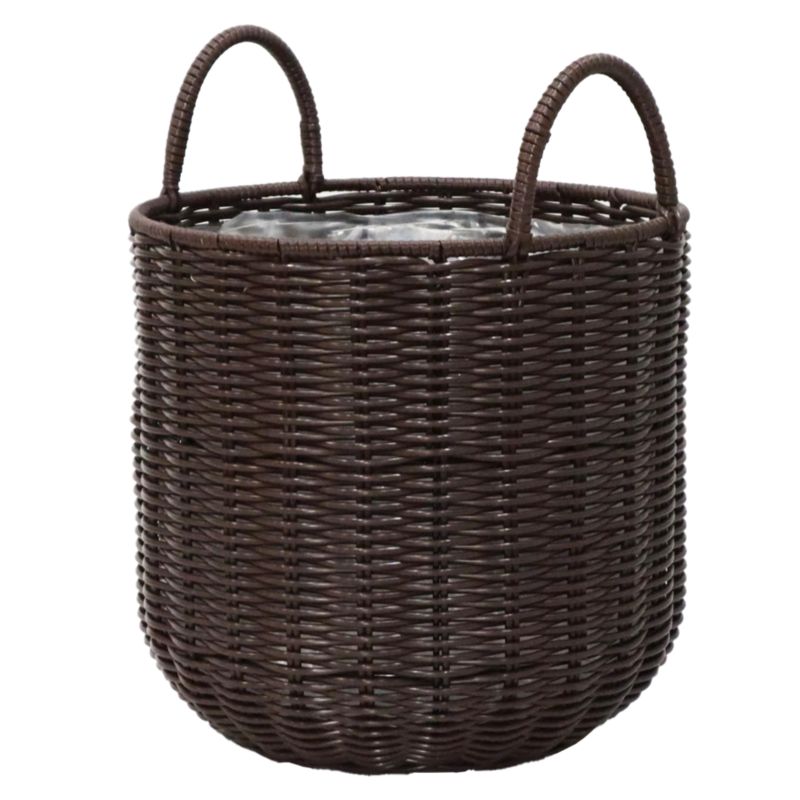 Donica kosz Verve ciemny brąz 38 cm