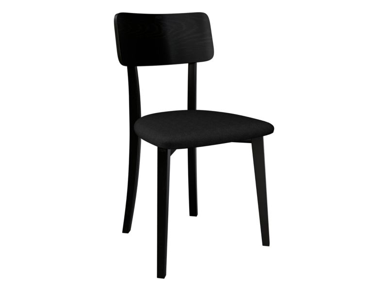 Krzesło MIRJAN 24 Hugo VI czarny + czarny 1 szt.