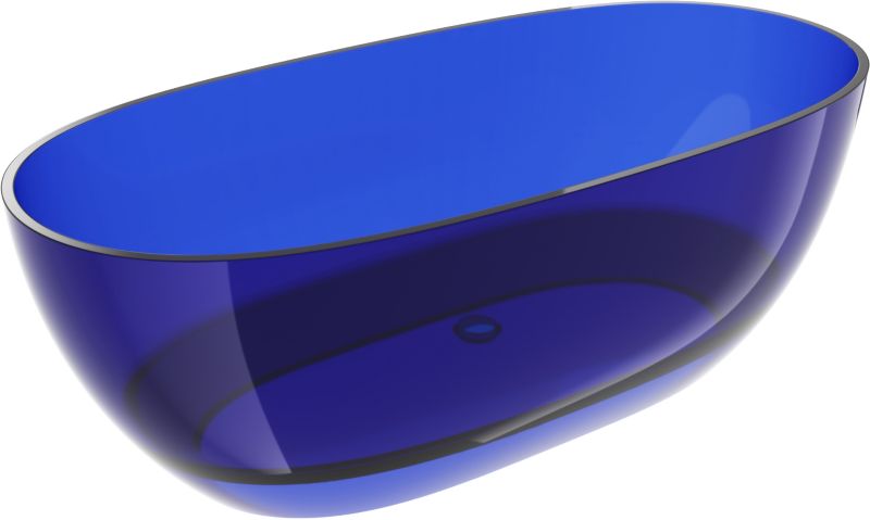 Wanna wolnostojąca Mexen Pure niebieska 170 x 80 cm 1 szt.