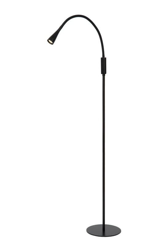 Lampa podłogowa stojąca Lucide Zozy czarna LED 3W 3000K 250lm wym: 145 x 13,5 x 8,5 cm - 1 szt.