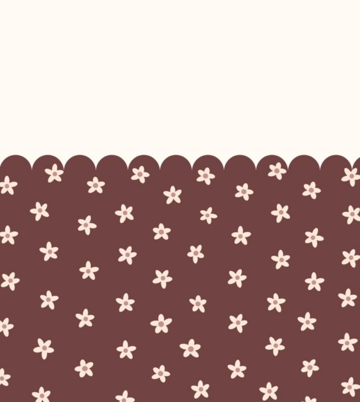 fototapeta ESTAhome stokrotki brązowym 2.5 x 2.79 m - 1 rol.