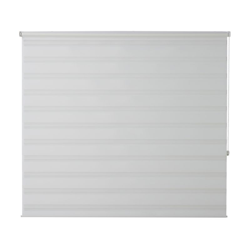 Roleta dzień/noc Colours Elin 156,5 x 180 cm biała