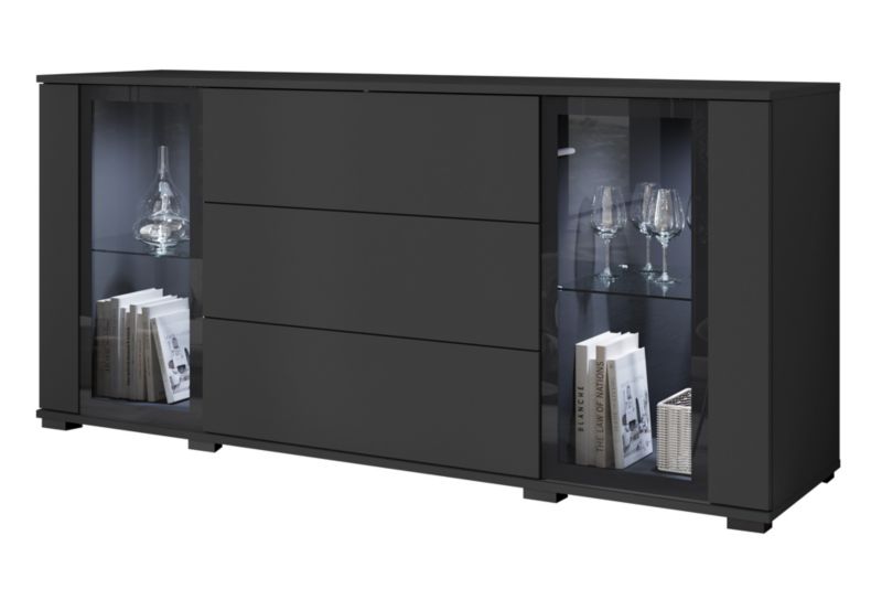 Komoda MINIO go for it FARO S 150 cm czarny,1 szt.