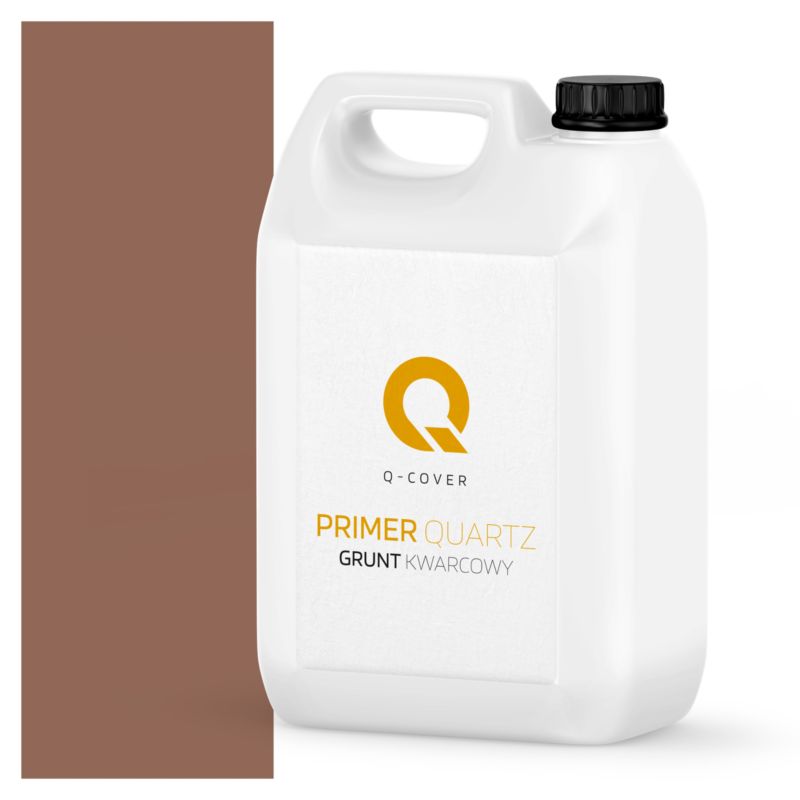 Grunt Kwarcowy pod Tynk Silikonowy Q-Cover Brązowy F516 3KG