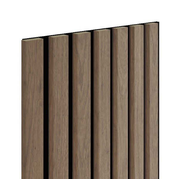 Lamele ścienne Marbet Design 7L WOODLINE 270x30 cm Dąb Saragossa na czarnym filcu 1 szt.
