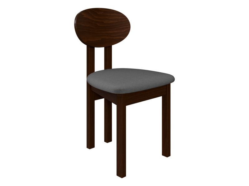 Krzesło MIRJAN 24 Divo 3 orzech + ciemnoszary 1 szt.