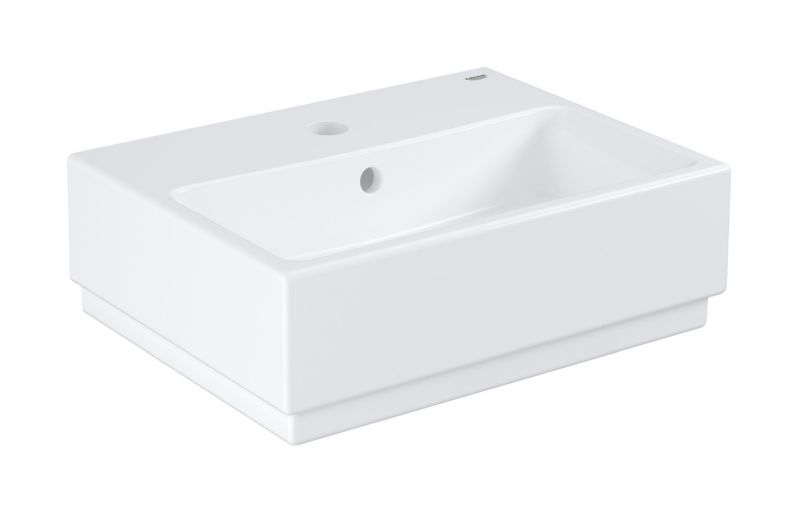 Umywalka Grohe Cube Ceramic 45x35 cm biały prostokąt PureGuard 1 szt.