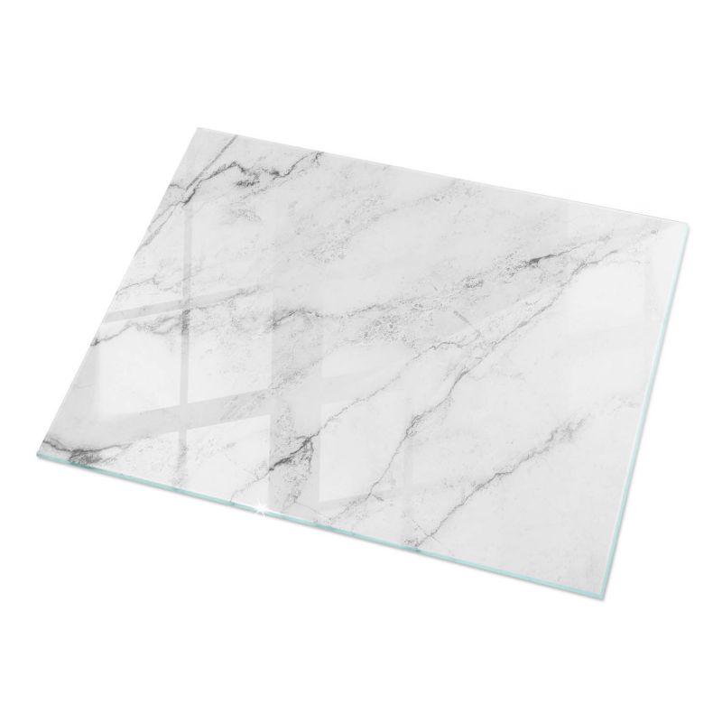 Blat szklany Tulup 120x80 cm Wzór marmurowej powierzchni 1 szt.