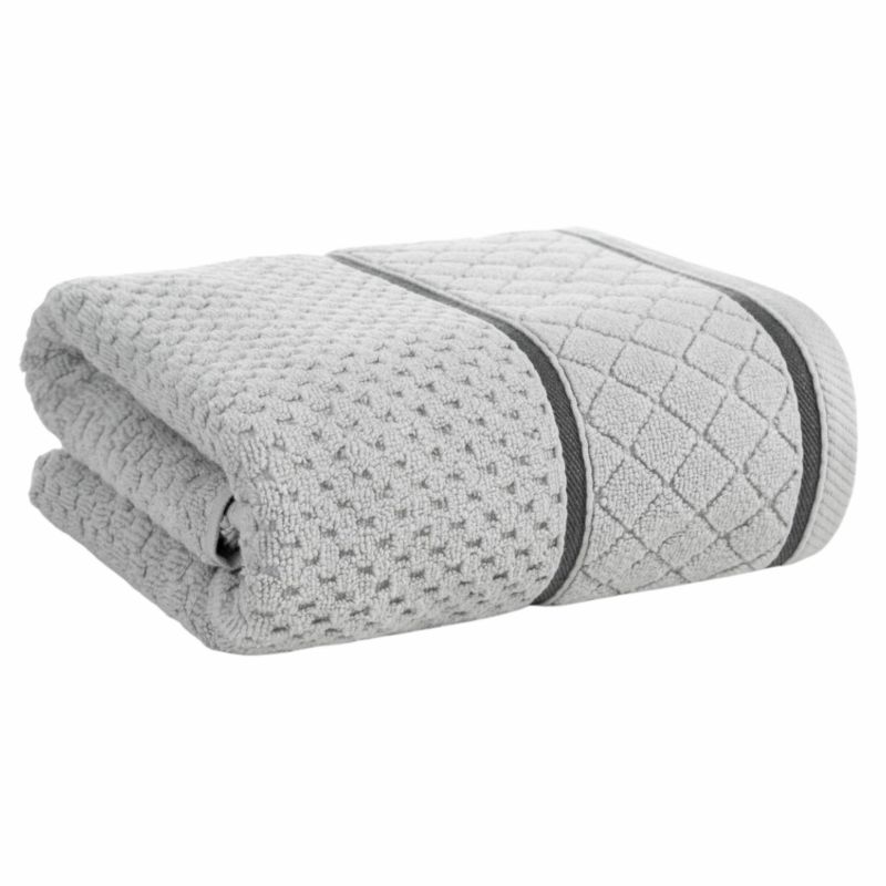 Ręcznik Kąpielowy Favori Eurofirany Bawełniany Srebrny 50X90 Cm Miękki I Chłonny 1 Szt.