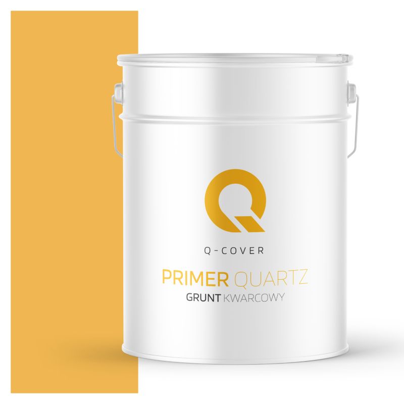 Grunt Kwarcowy pod Tynk Silikonowy Q-Cover Żółty intensywny F636 15KG