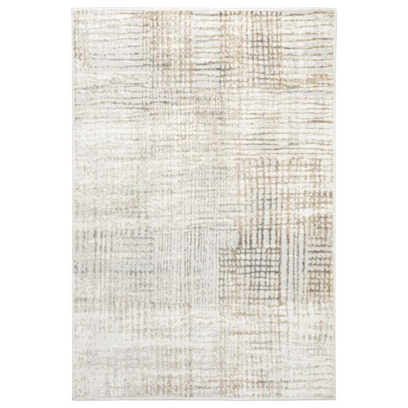 Dywan 120x170 cm nowoczesny Wenecja e-floor przecierka kremowy 1 szt